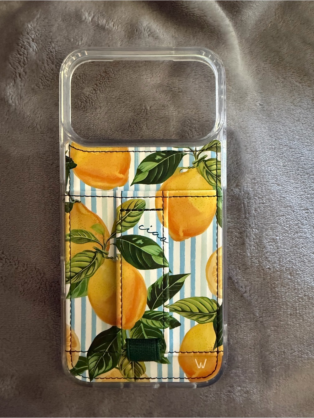 iPhone 17 Pro Max WALLI Lemon Phone Case🍋